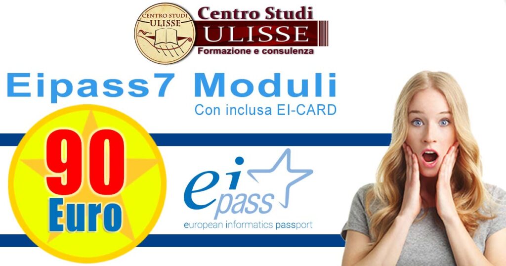CERTIFICAZIONE EIPASS 7 MODULI