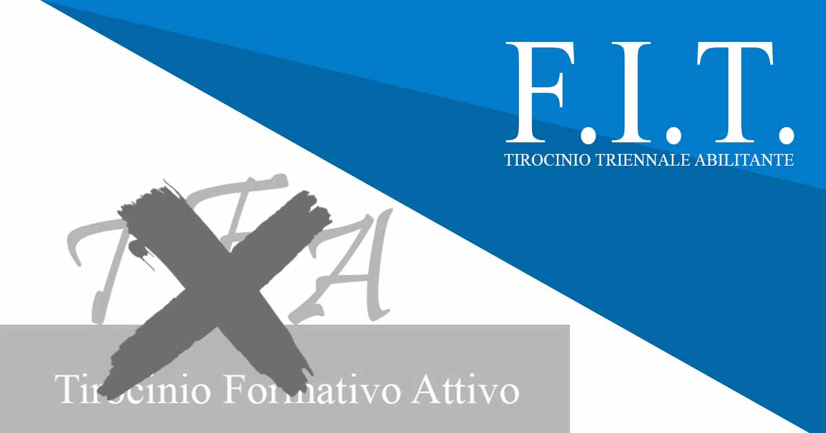 ADDIO AL TFA III CICLO