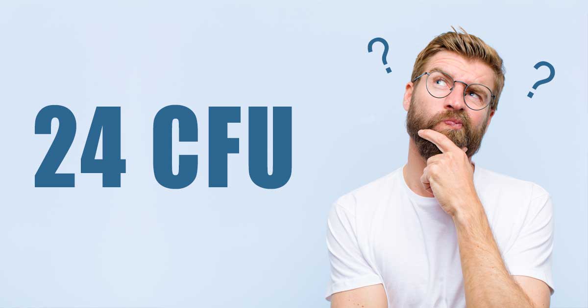 24 cfu perchè acquisirli
